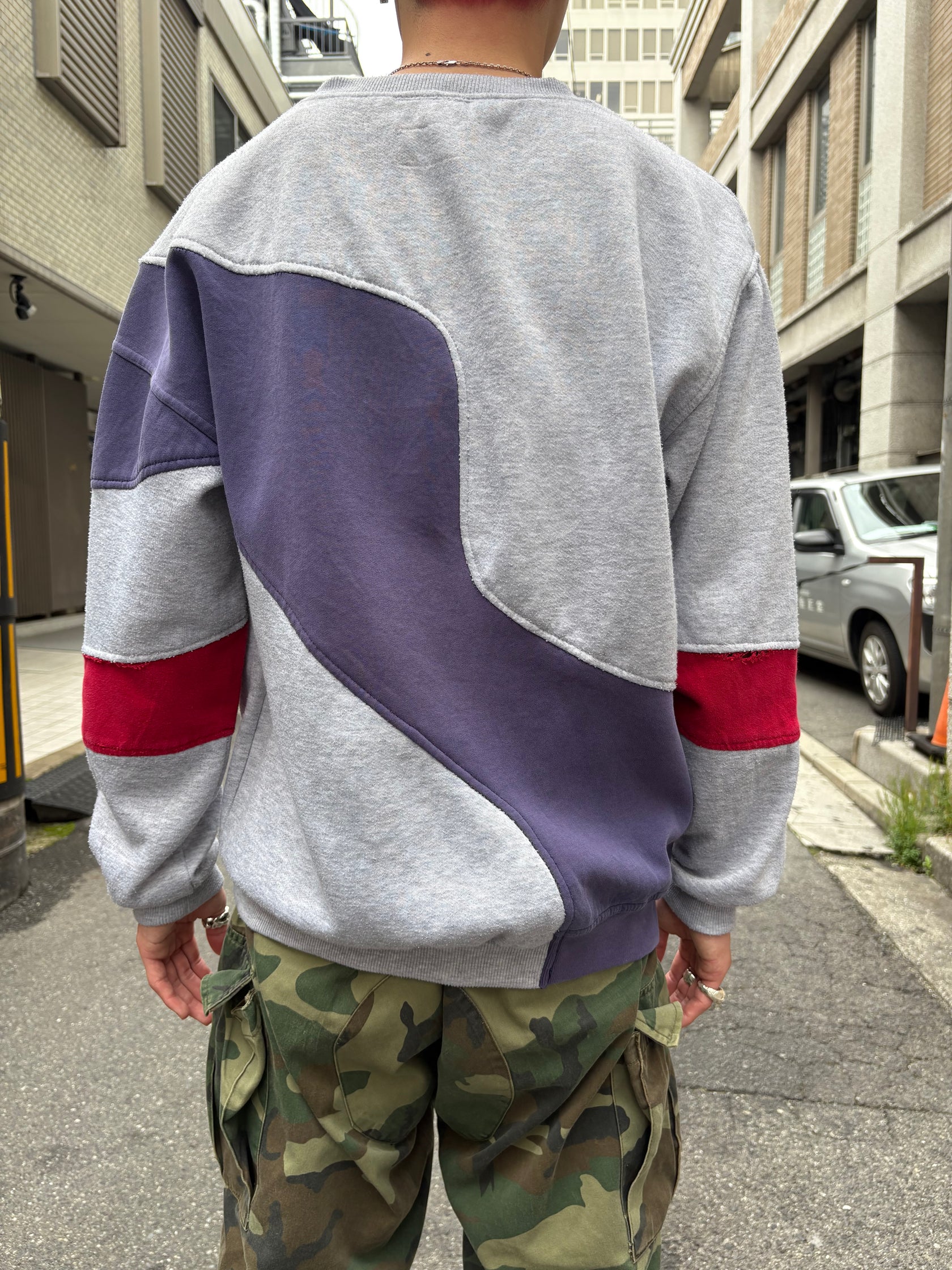 90's adidas 国旗タグ スウェット