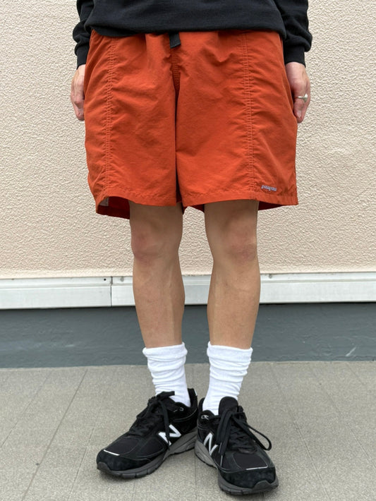 00's PATAGONIA「RIVER SHORTS Carrot Orange」ナイロンショーツ