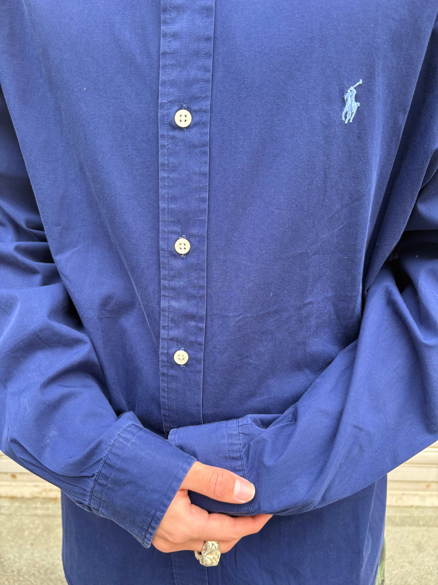00's Ralph Lauren cotton long sleeve shirt