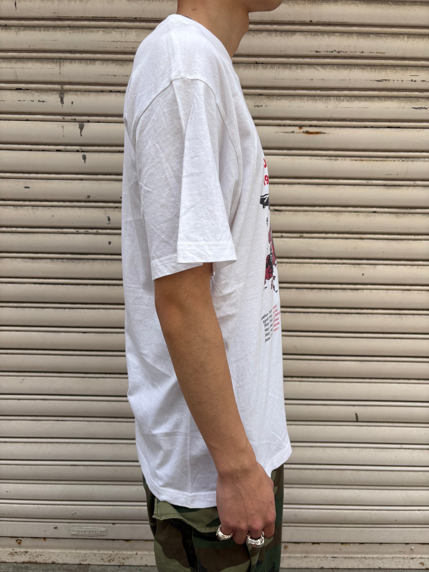 70's HITLER (ヒトラー) EUROPESN TOUR プリントTshirt