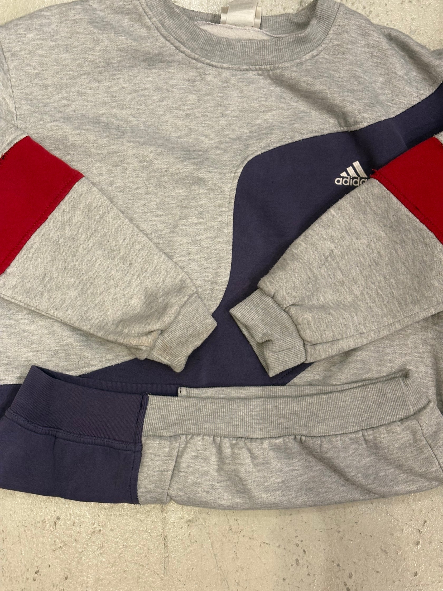 90's adidas 国旗タグ スウェット