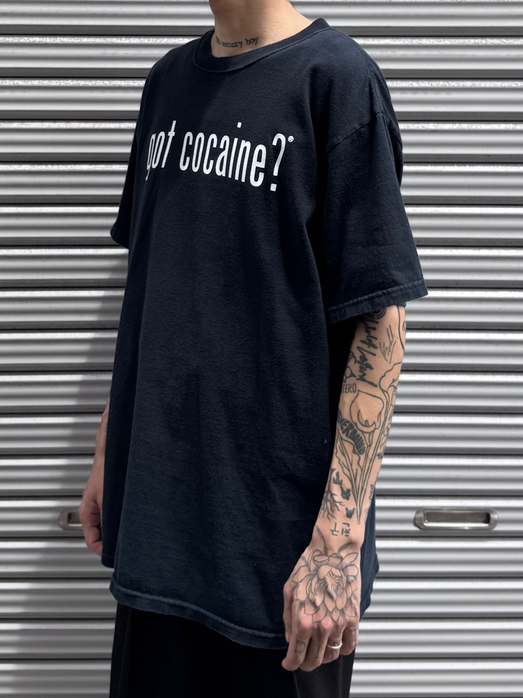 00's「got cocaine?」Tシャツ