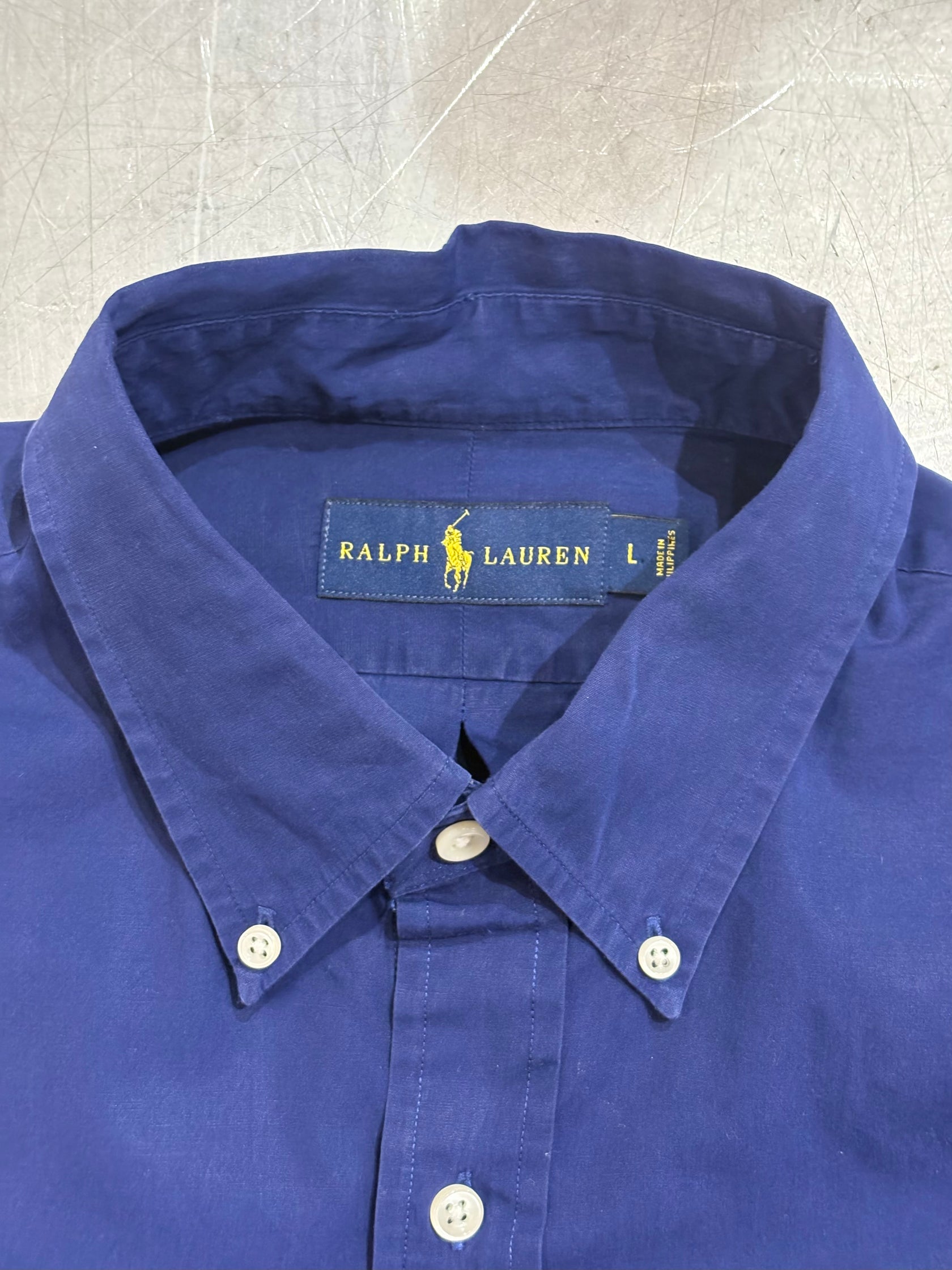 00's Ralph Lauren cotton long sleeve shirt
