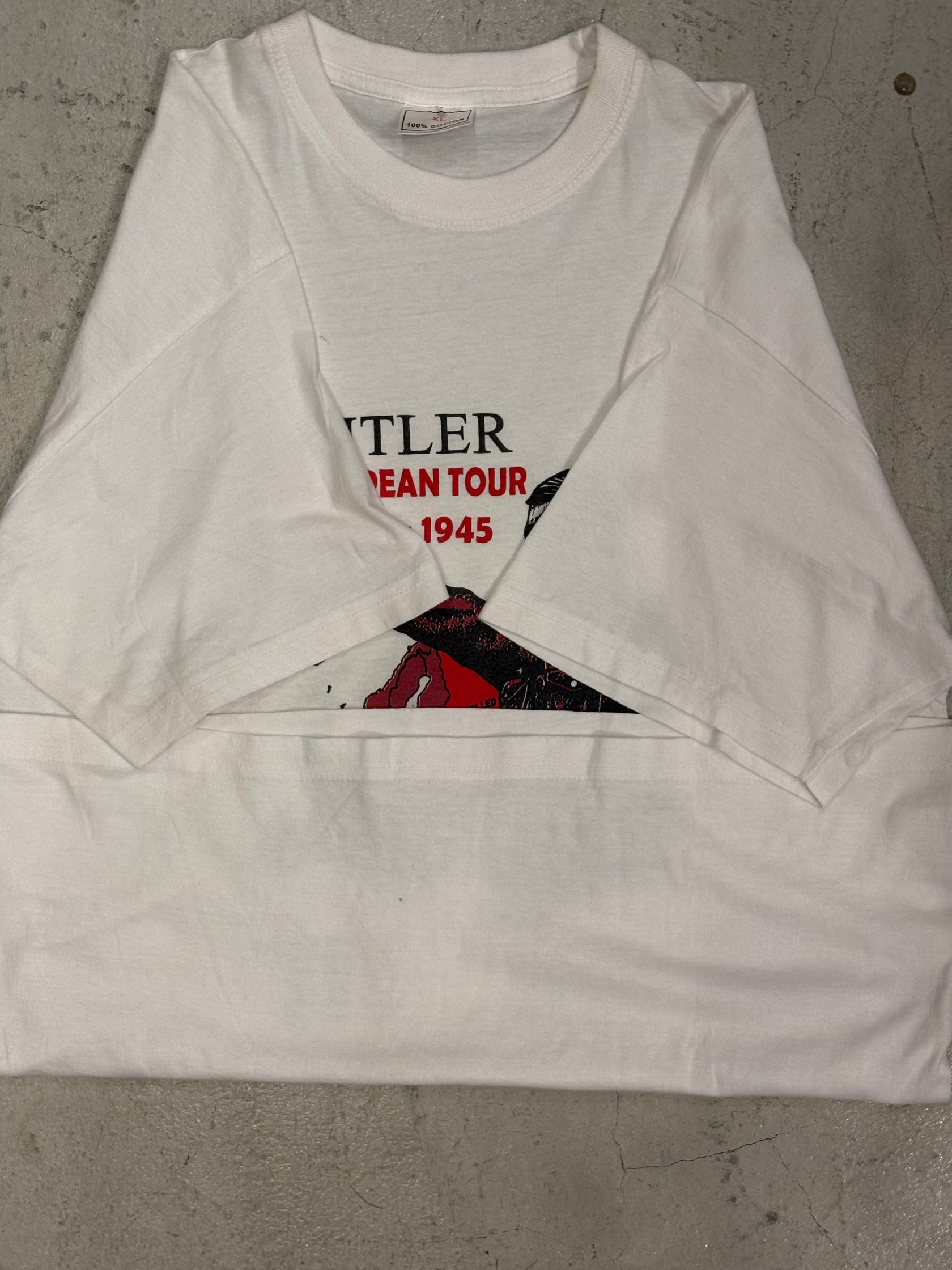 70's HITLER (ヒトラー) EUROPESN TOUR プリントTshirt