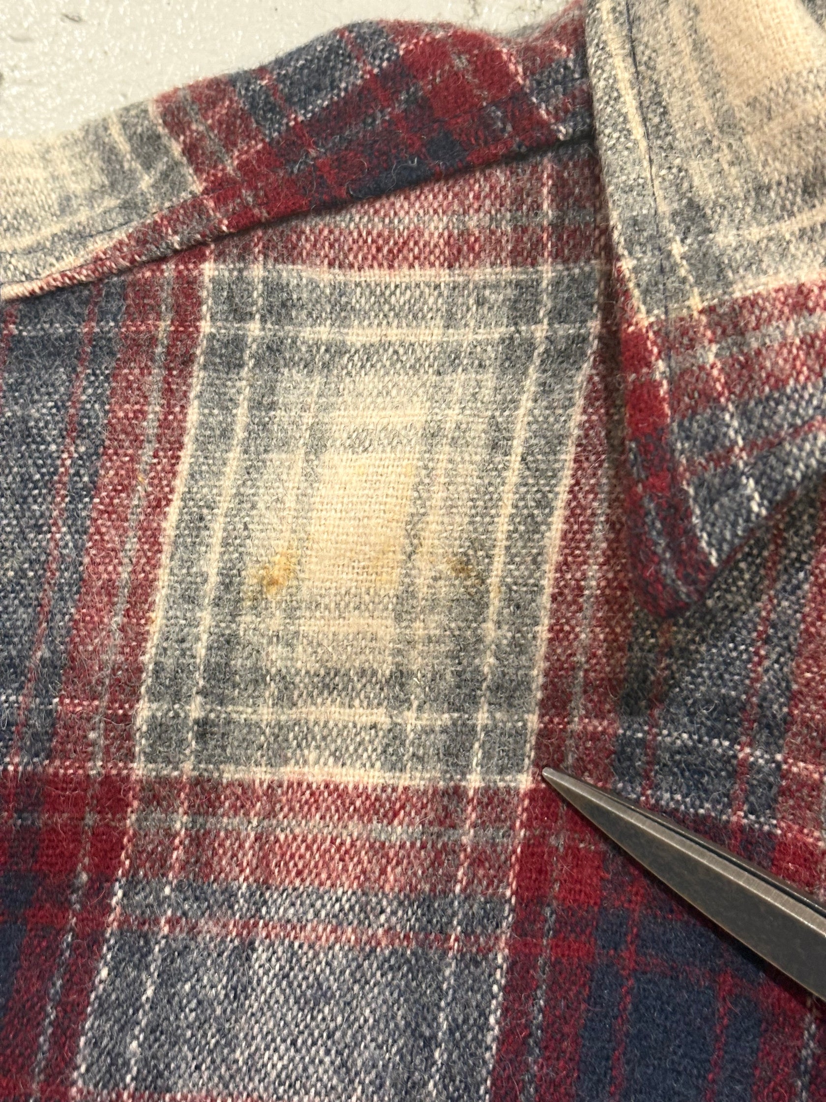 70's Woolrich wool shirt USA製