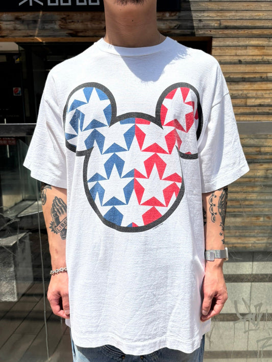 00's DISNEY「Mickey」USA製 キャラクターTシャツ