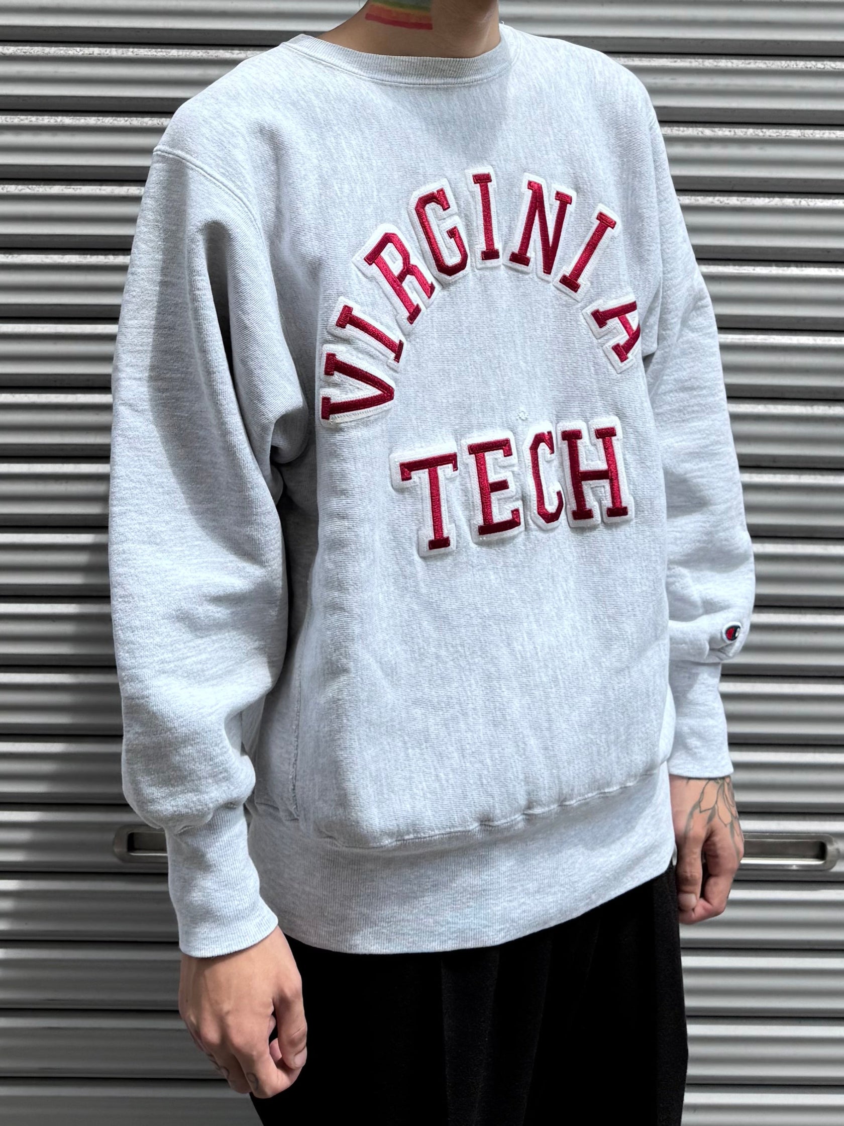 90’s Champion 「VIRGINIA TECH」REVERSE WEAVE USA製 スウェット