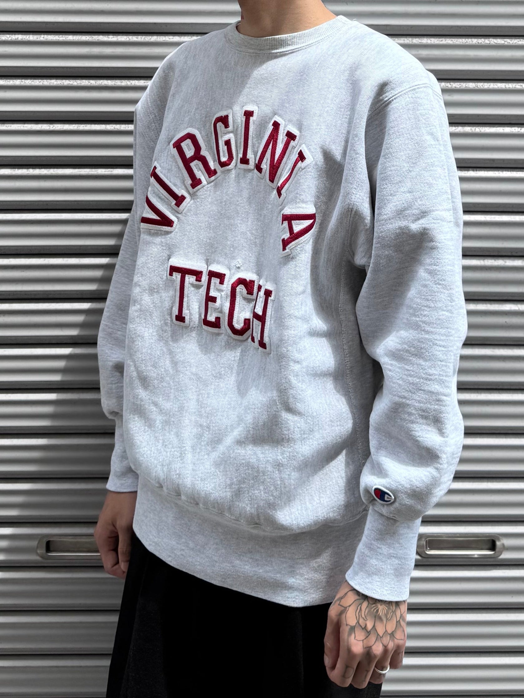 90’s Champion 「VIRGINIA TECH」REVERSE WEAVE USA製 スウェット