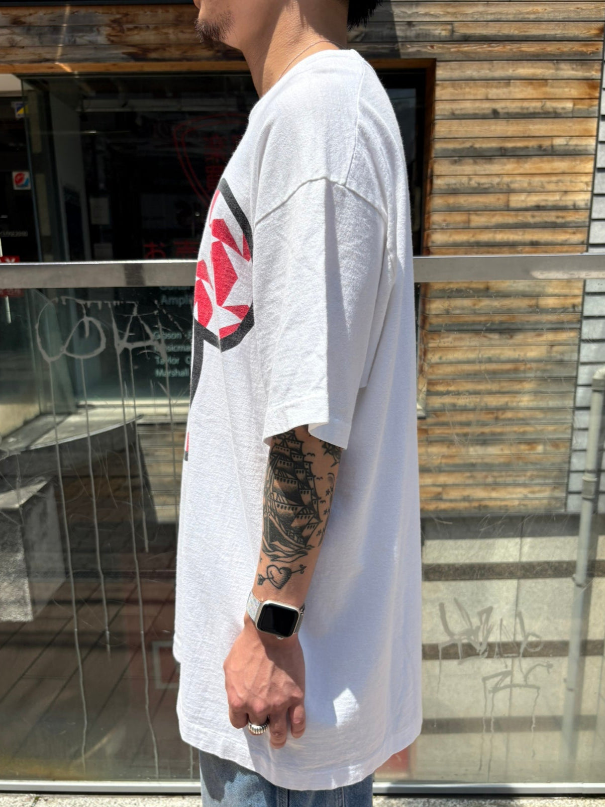 00's DISNEY「Mickey」USA製 キャラクターTシャツ