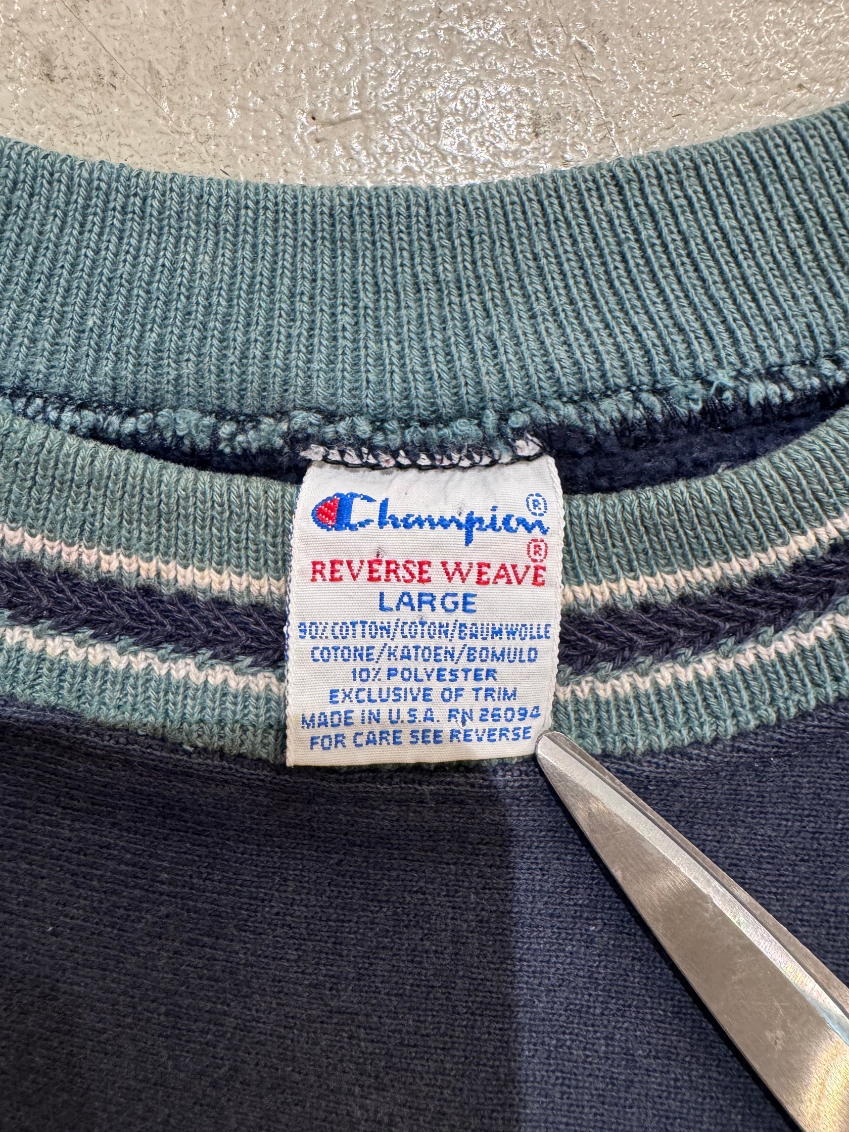 90’s Champion「USA Olympic Embroidered 」REVERSE WEAVE USA製 スウェット