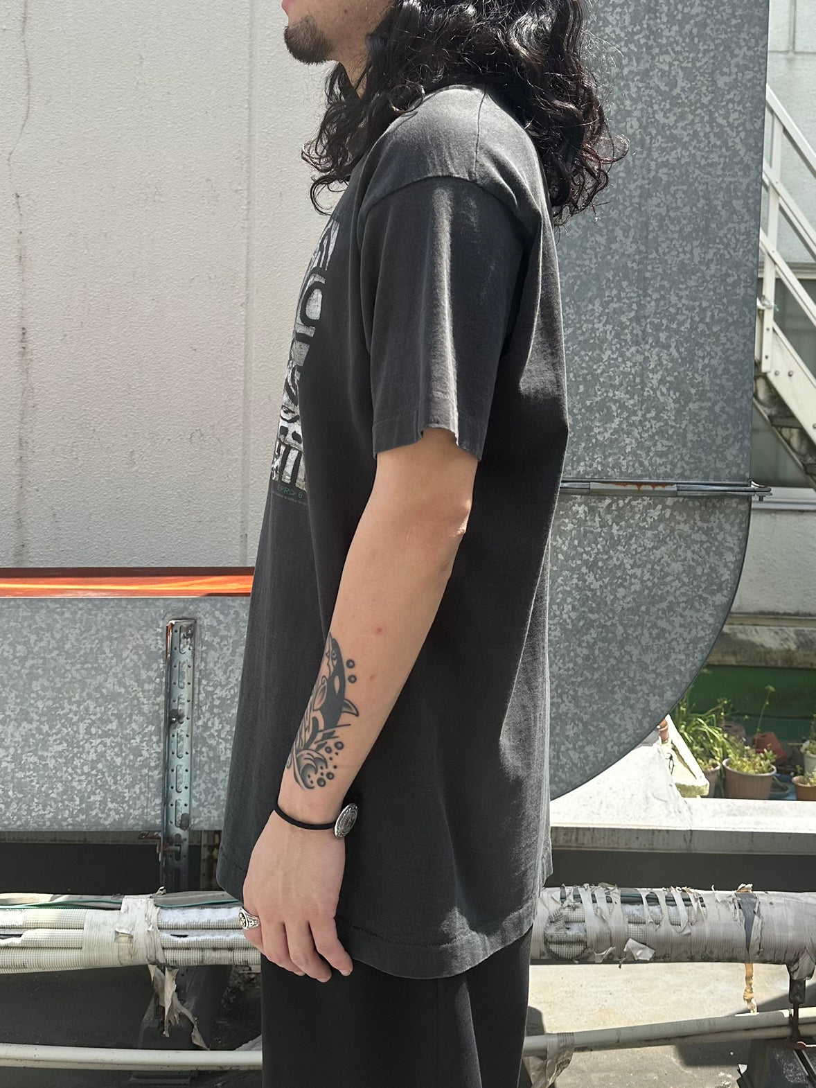 90's KEITH HARING 「ANNIE LEIBOVITZ」USA製 アートTシャツ