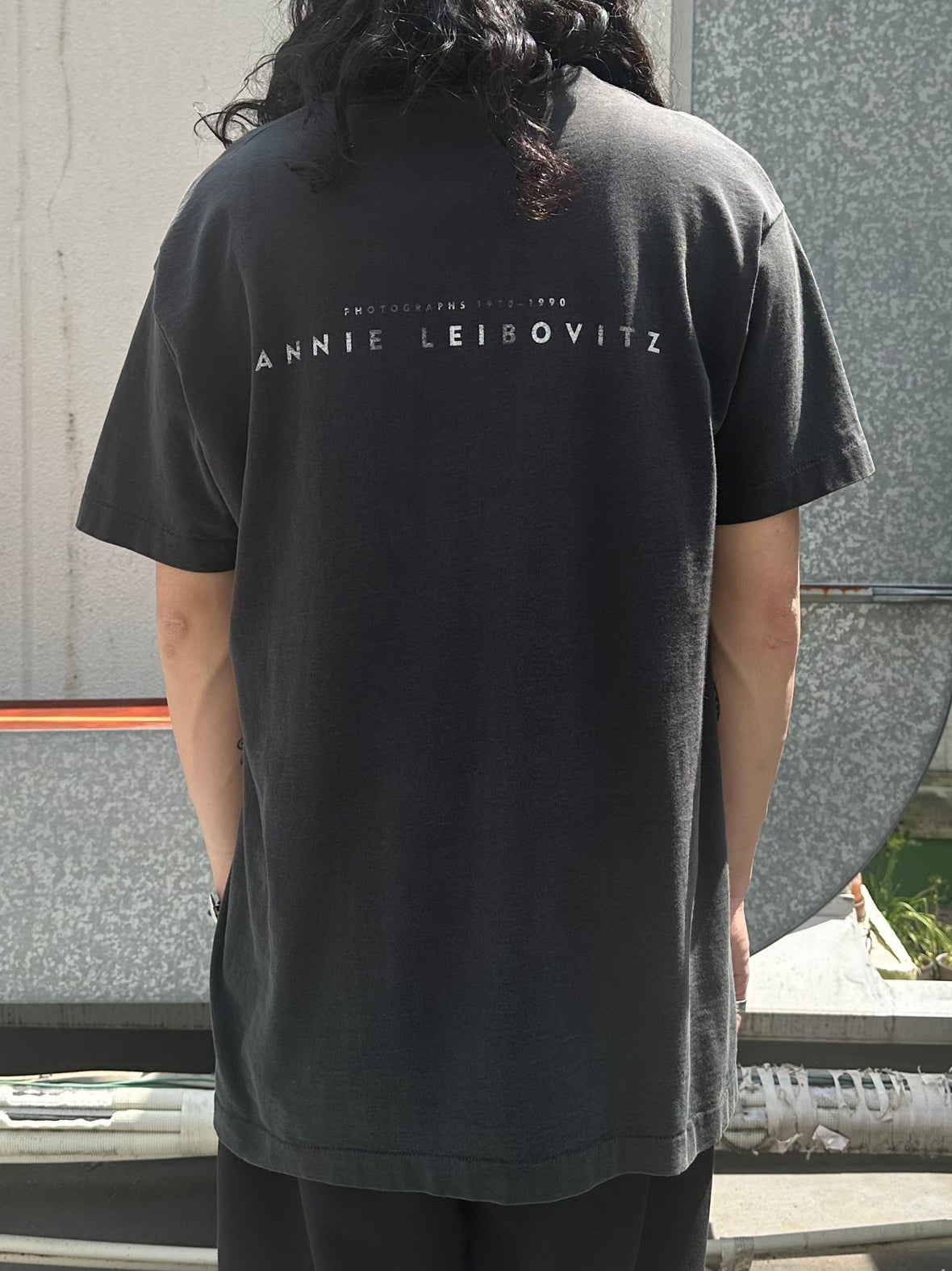 90's KEITH HARING 「ANNIE LEIBOVITZ」USA製 アートTシャツ