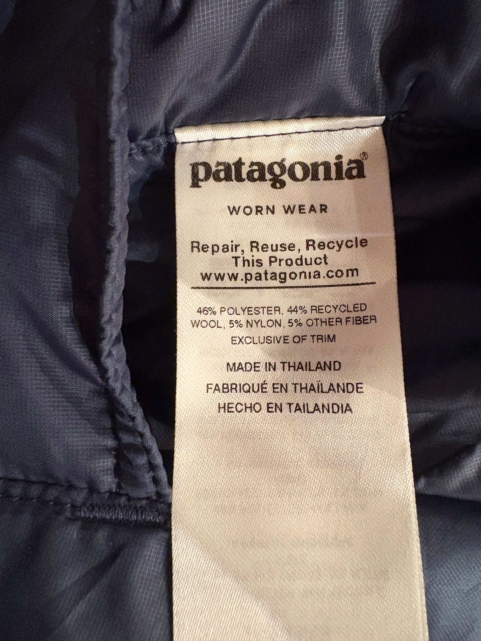 00's PATAGONIA「Woolly Fleece Reversible Best」フリースナイロンベスト