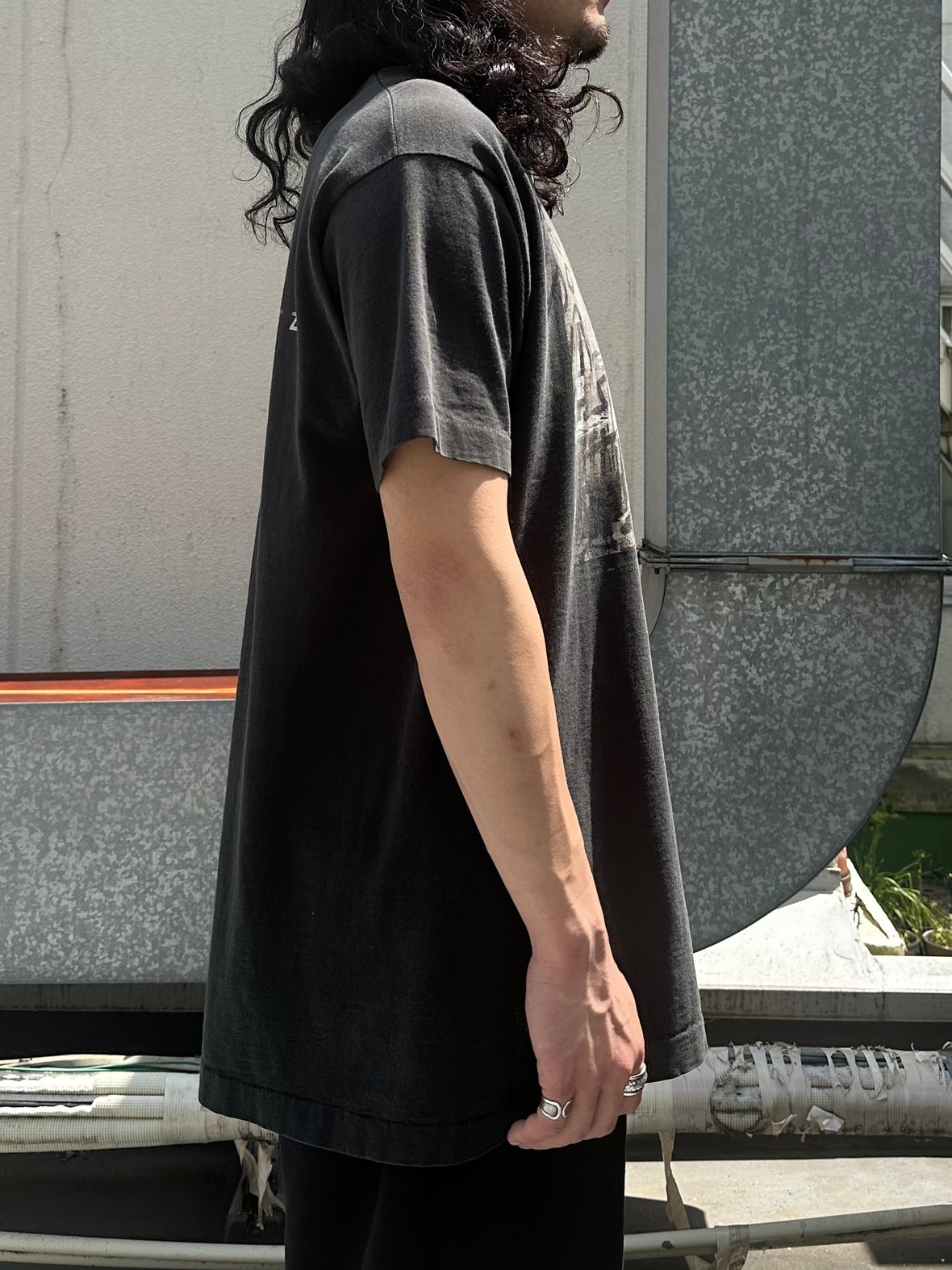 90's KEITH HARING 「ANNIE LEIBOVITZ」USA製 アートTシャツ