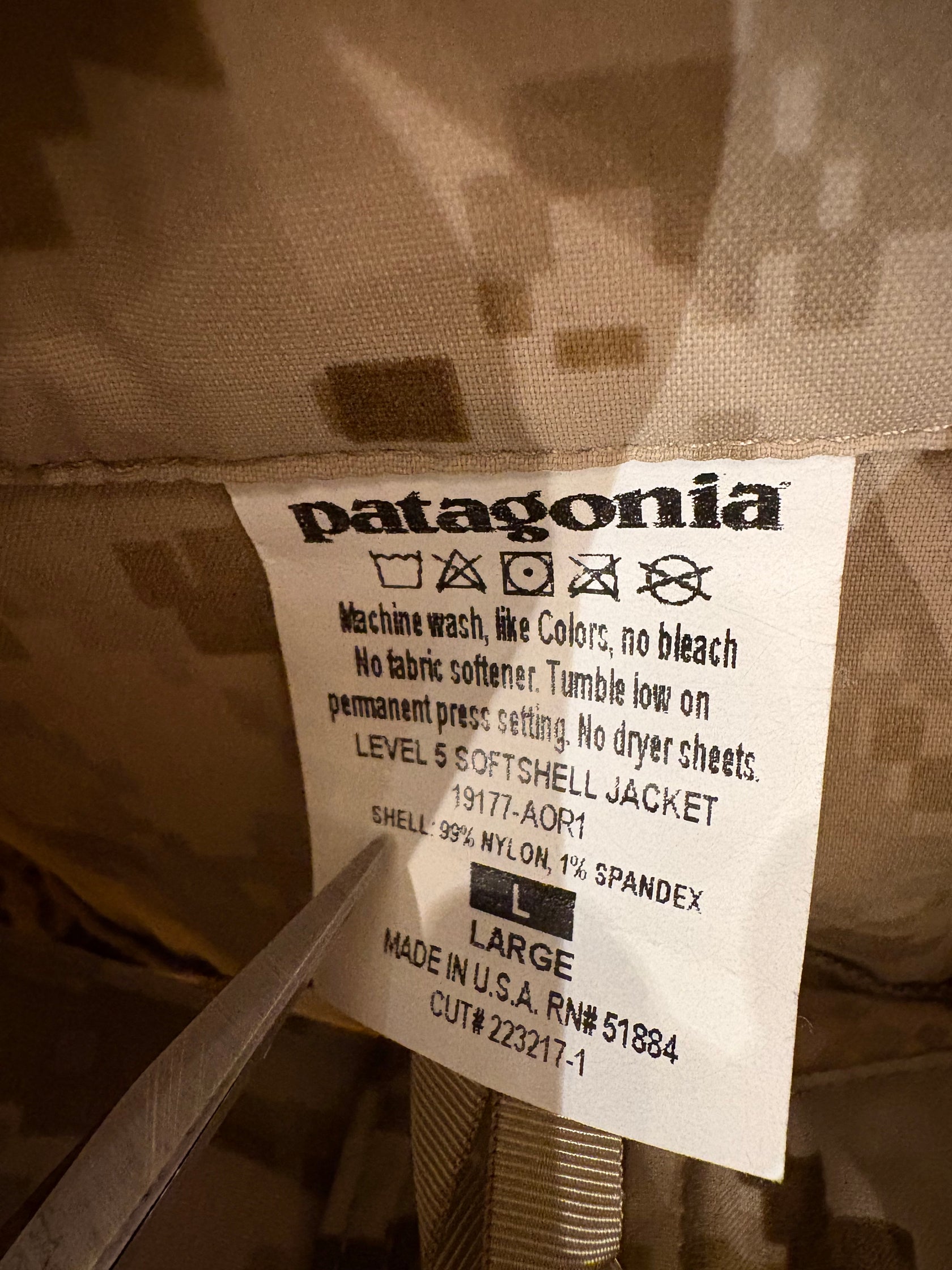 00's PATAGONIA「MARS Level5 SOFT SHELL」ナイロンジャケット