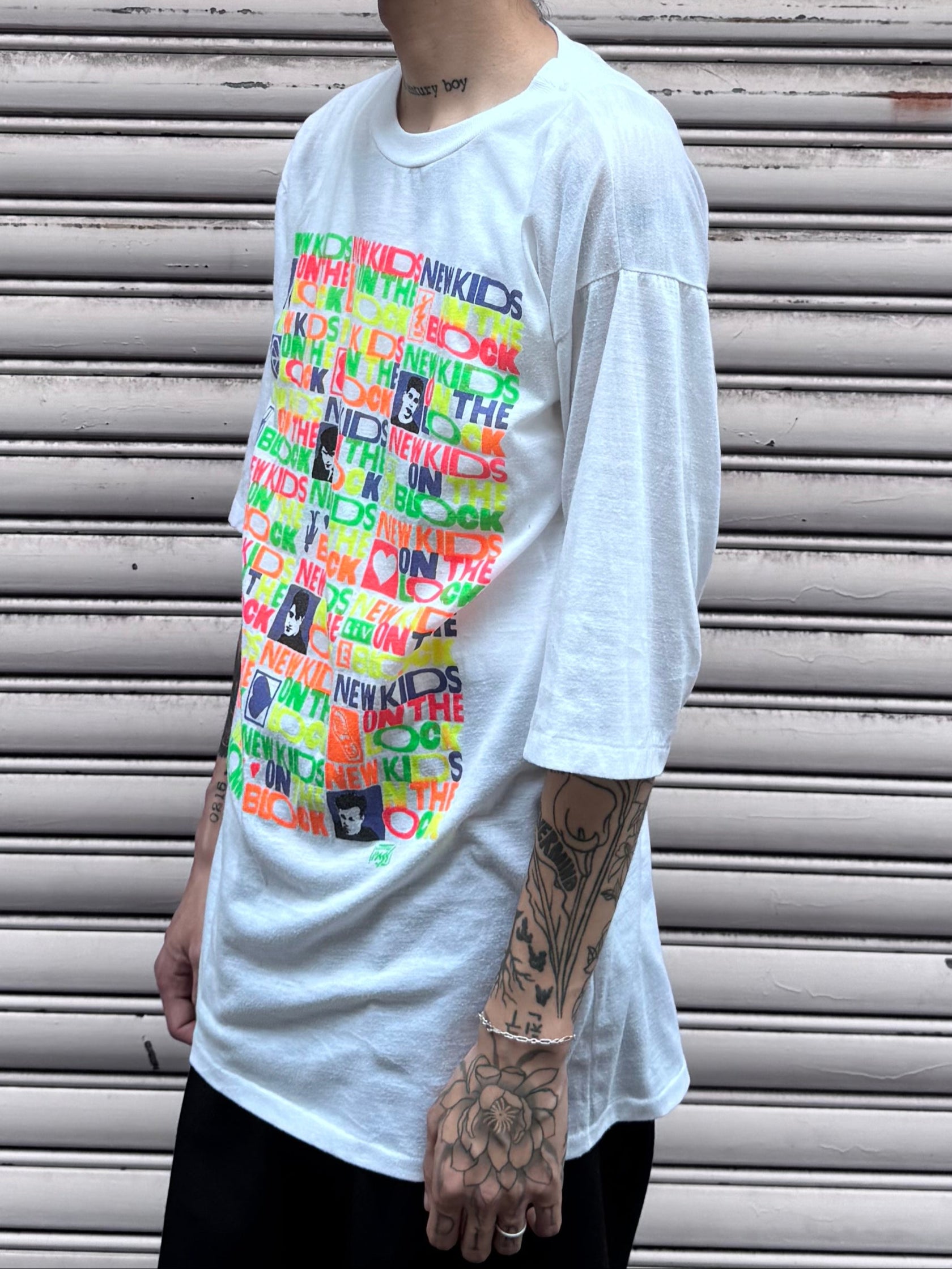 90’s「New Kids on the Block」バンドTシャツ