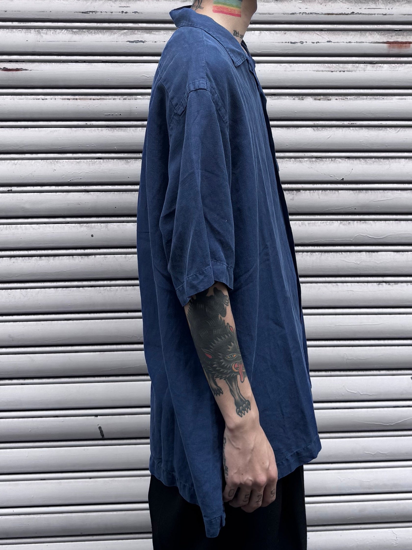 90's Ralph Lauren オープンカラーシャツ