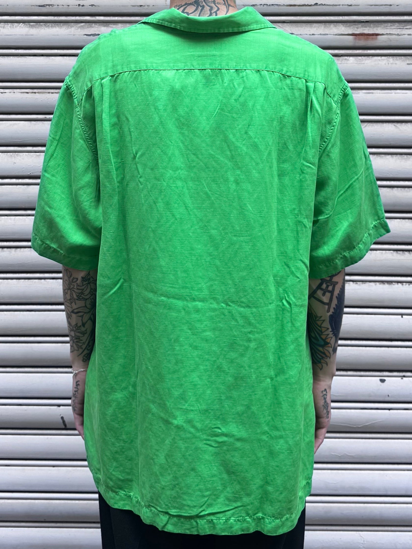 90's Ralph Lauren オープンカラーシャツ