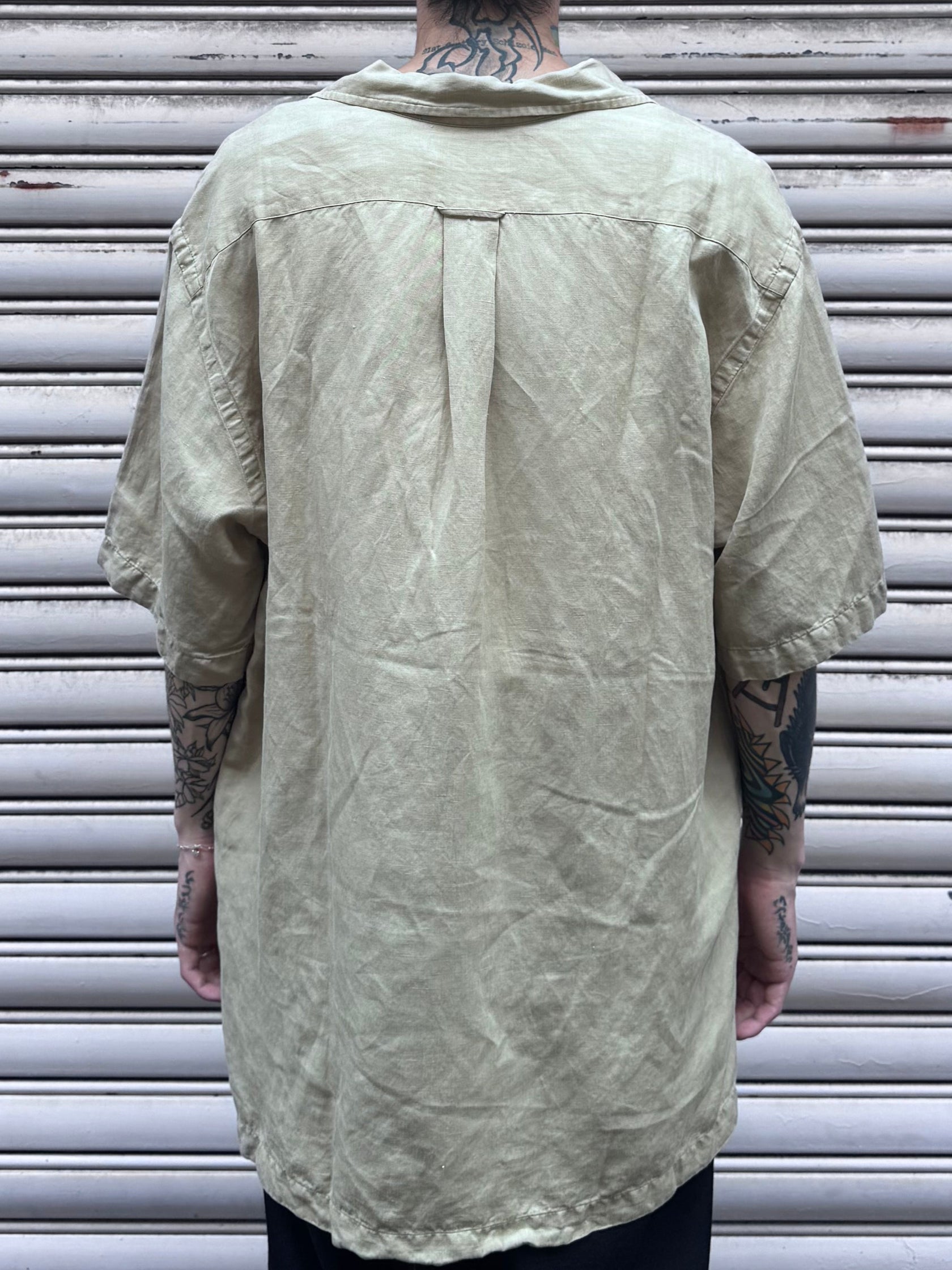 90's Ralph Lauren オープンカラーシャツ