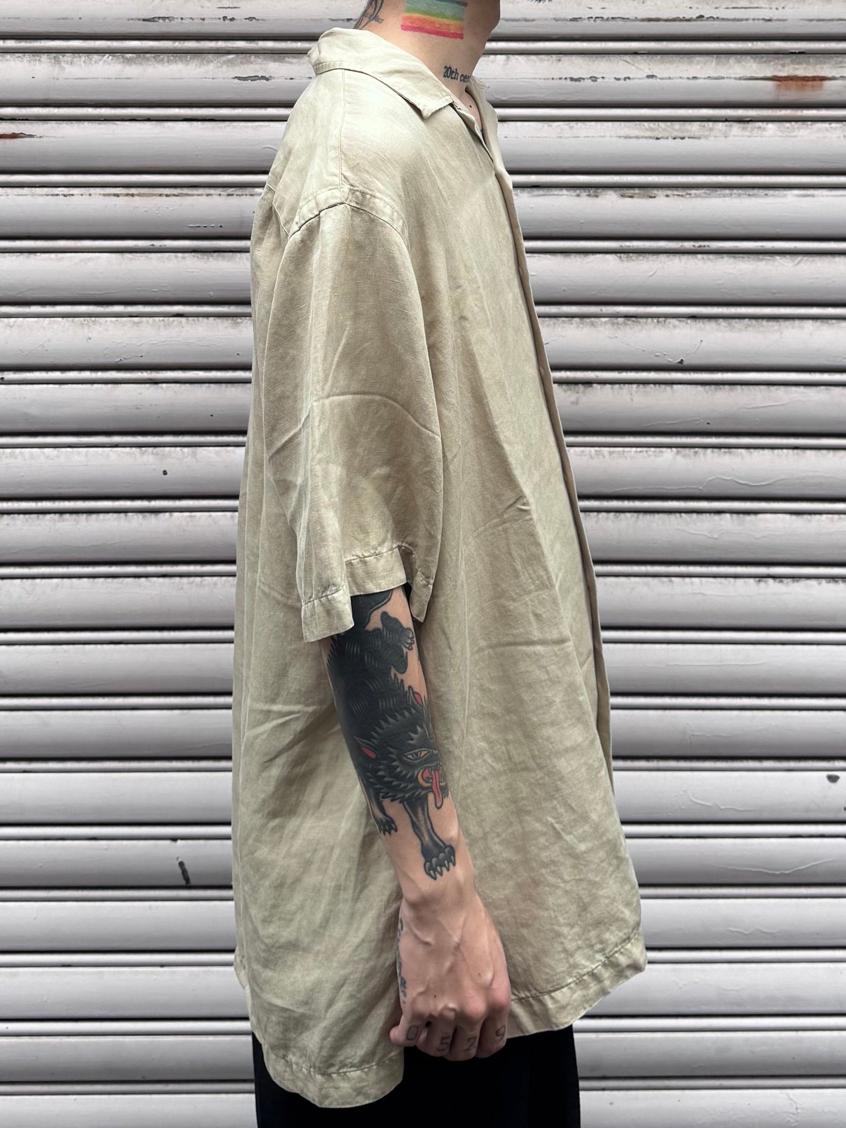 90's Ralph Lauren オープンカラーシャツ