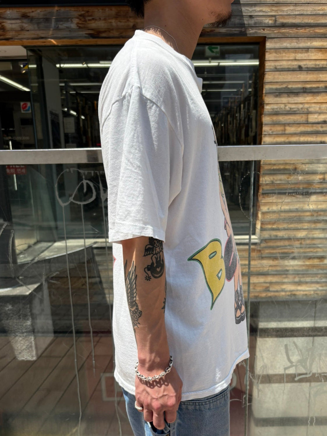 90's BETTY BOOP「BOOP! / HERE IT IS!」キャラクターTシャツ