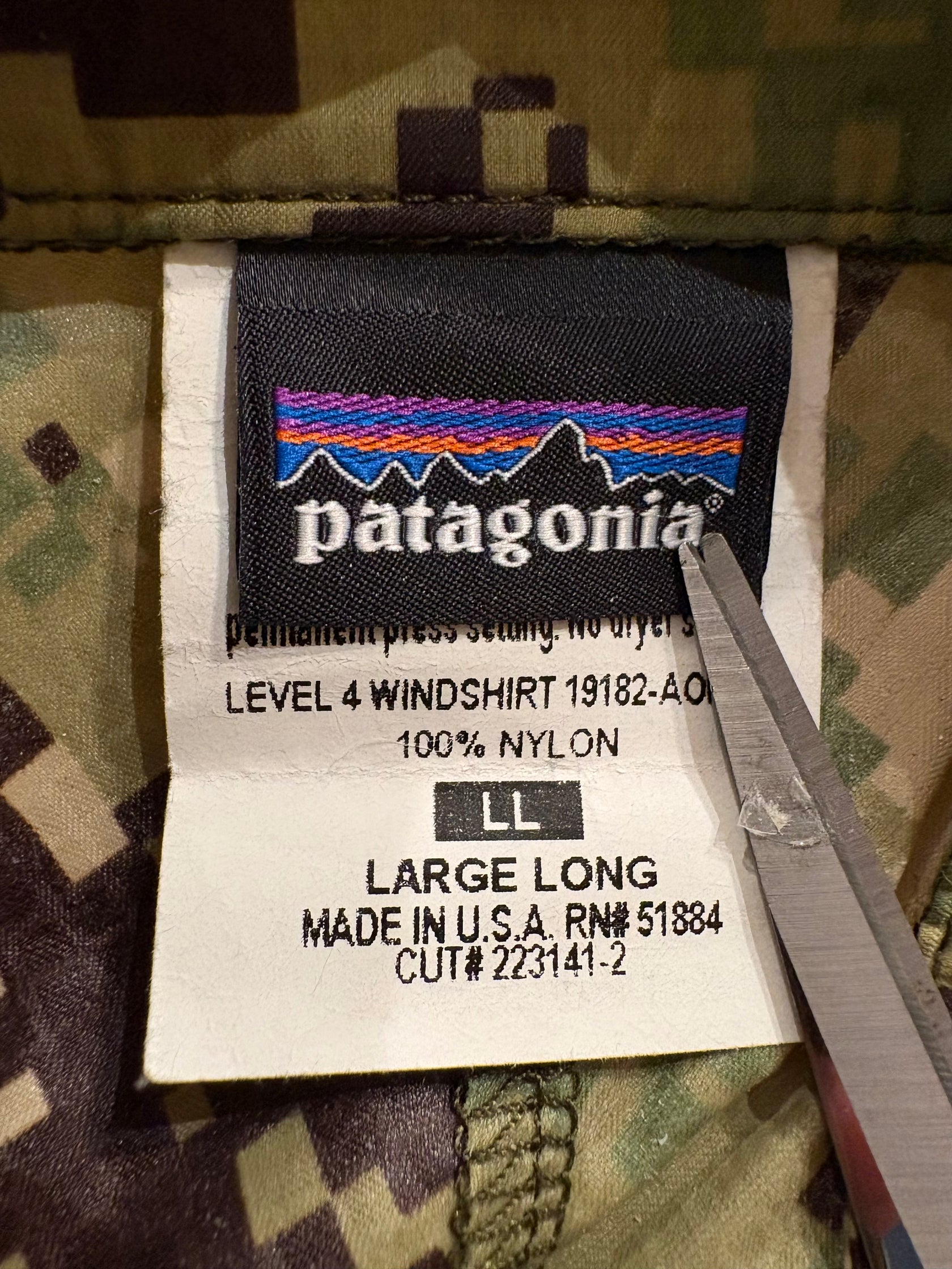 00's PATAGONIA「MARS Level4 WIND SHIRT」ナイロンジャケット