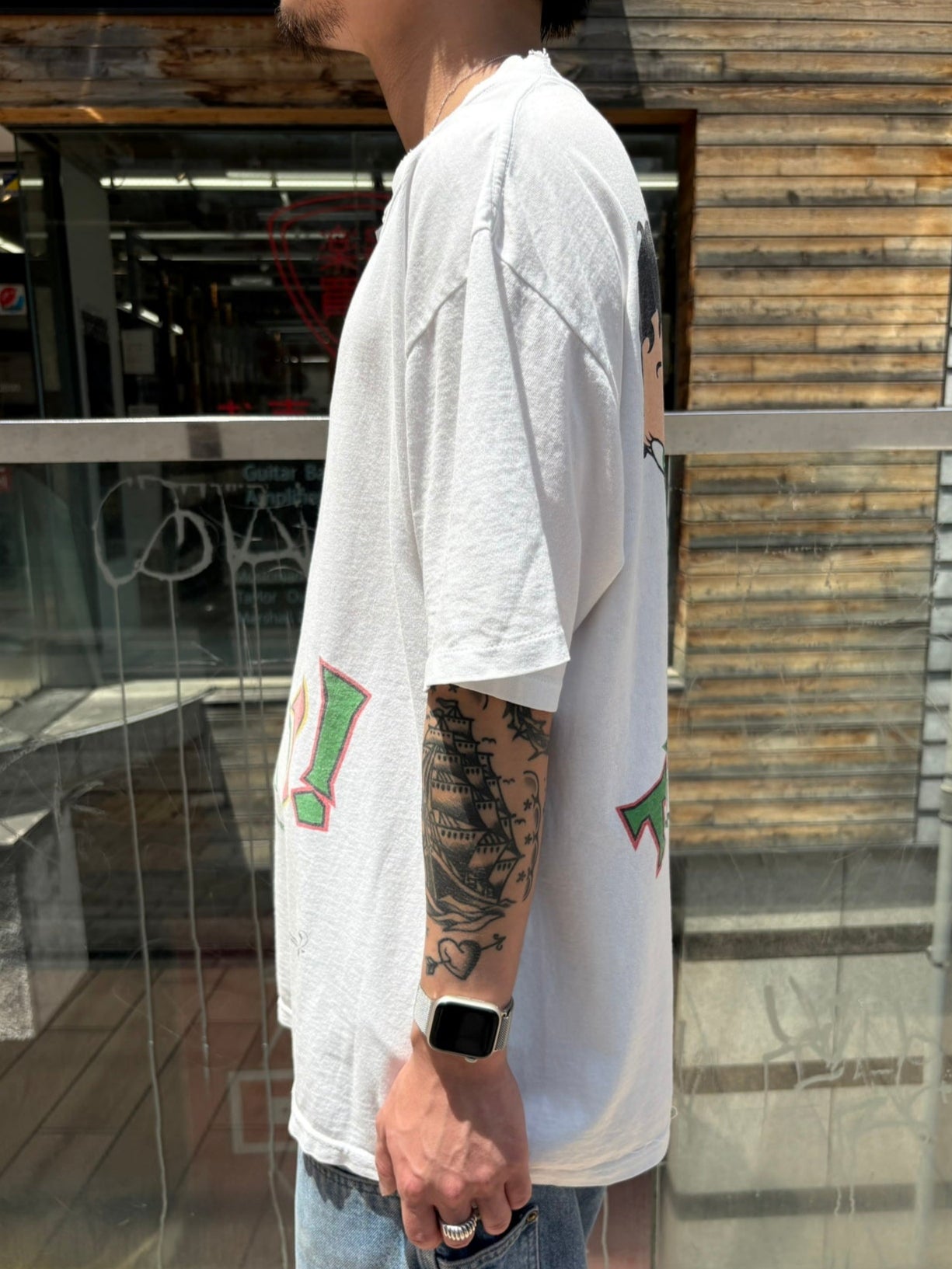 90's BETTY BOOP「BOOP! / HERE IT IS!」キャラクターTシャツ