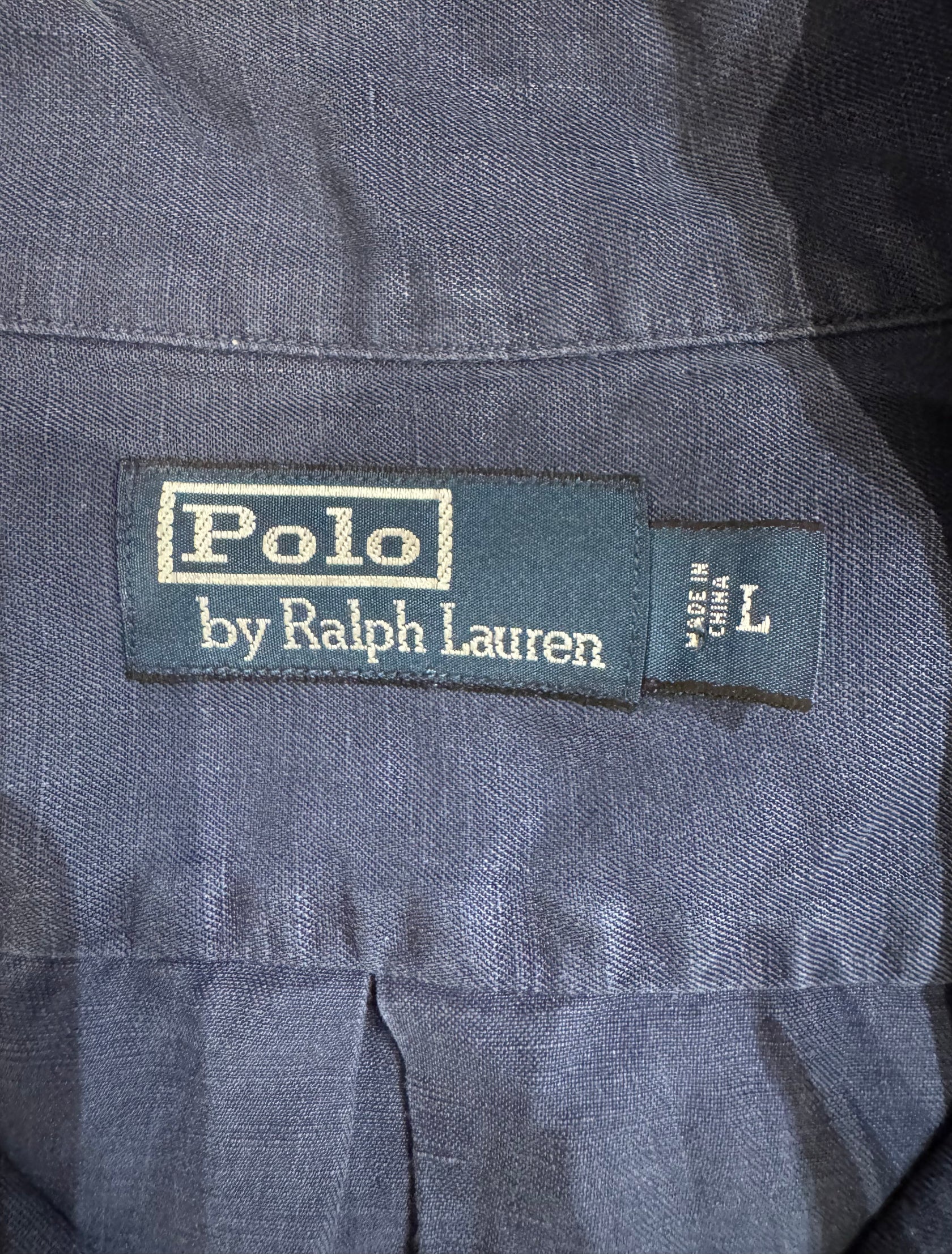 90's Ralph Lauren オープンカラーシャツ