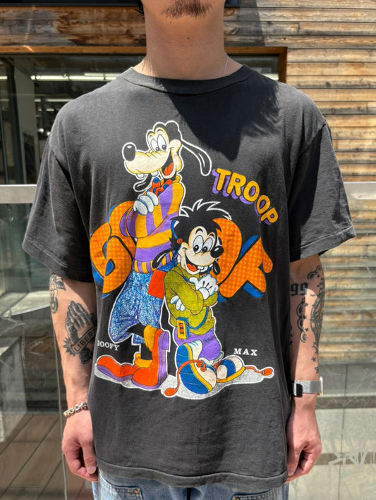 90's~00's「Goof Troop」キャラクターTシャツ
