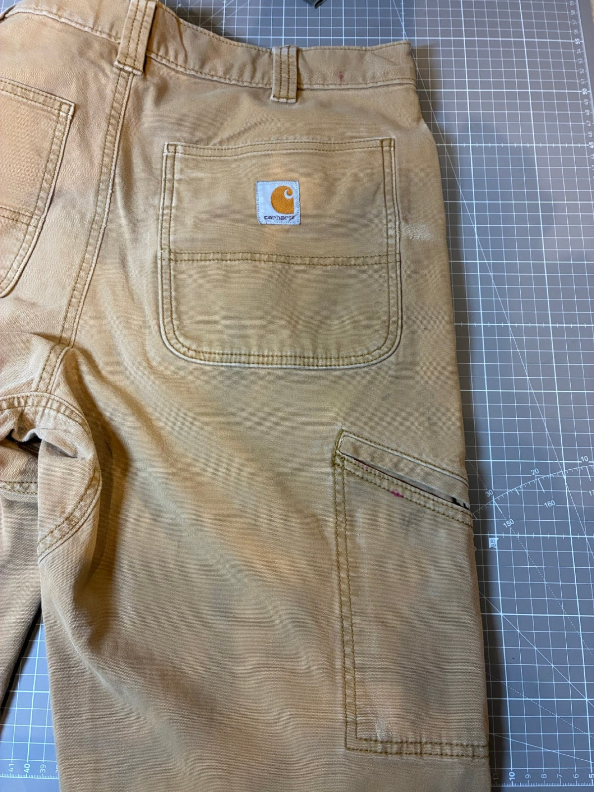 Carhartt「DOUBLE NKEE」ダックパンツ