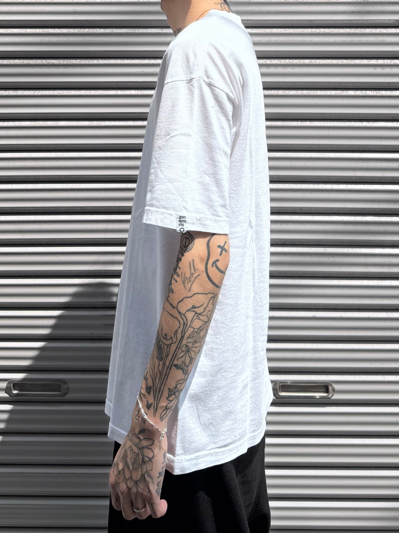 90’s 「ZARATHUSTRA STYLISTICALLY × MORE ABOUT LESS International 」Tシャツ