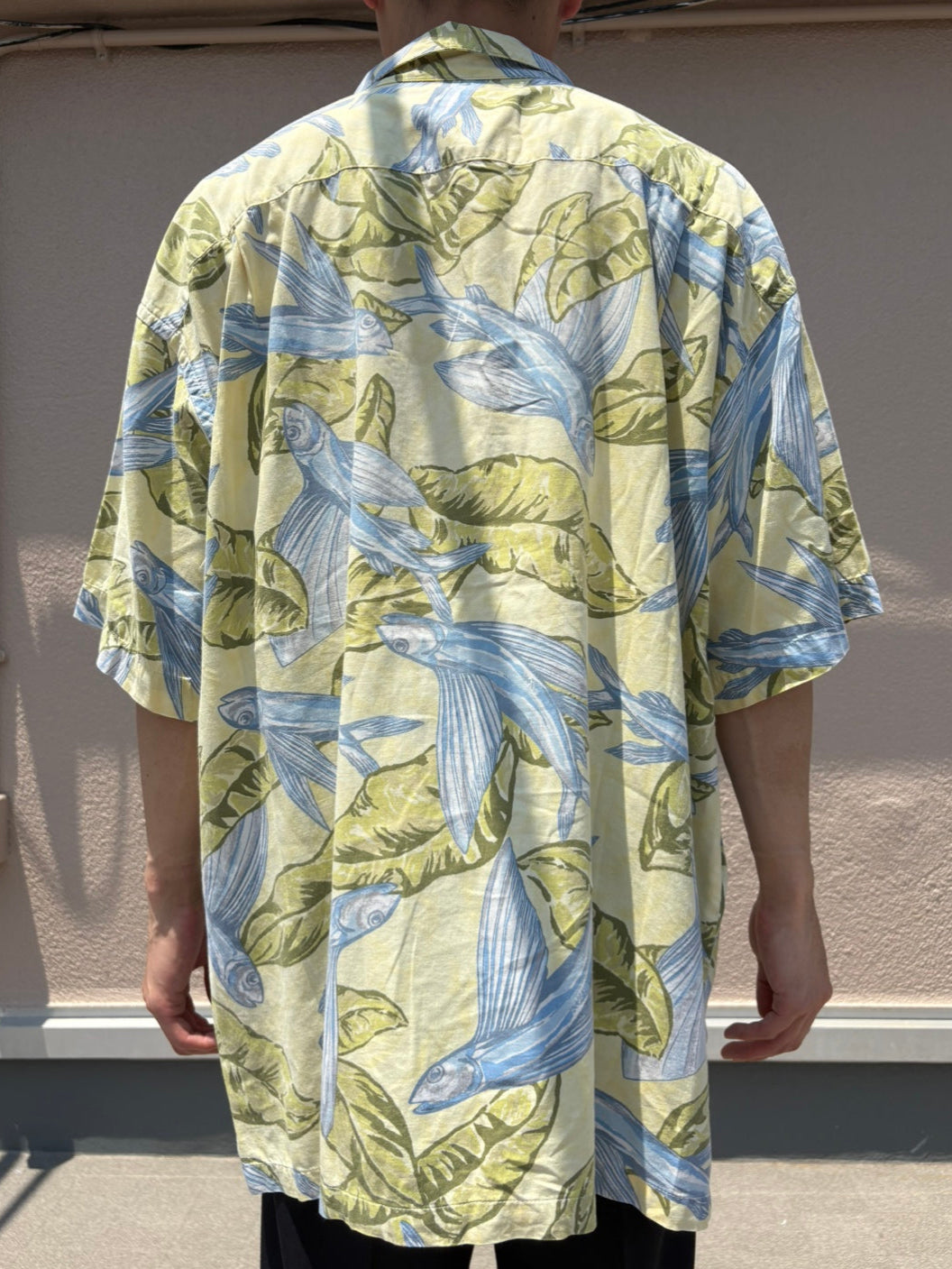 00’s PATAGONIA「Pataloha Flying Fish & Banana Leaf」アロハシャツ