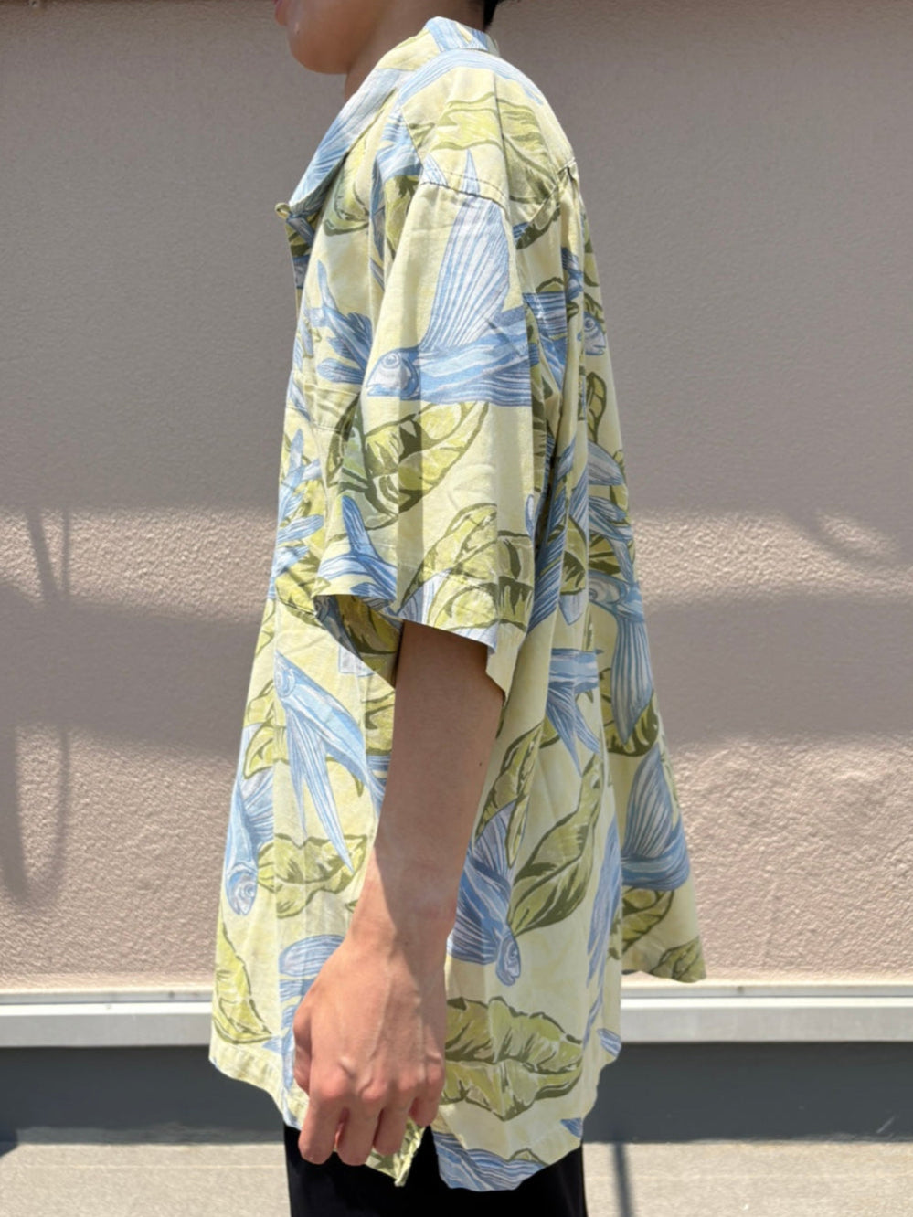 00’s PATAGONIA「Pataloha Flying Fish & Banana Leaf」アロハシャツ