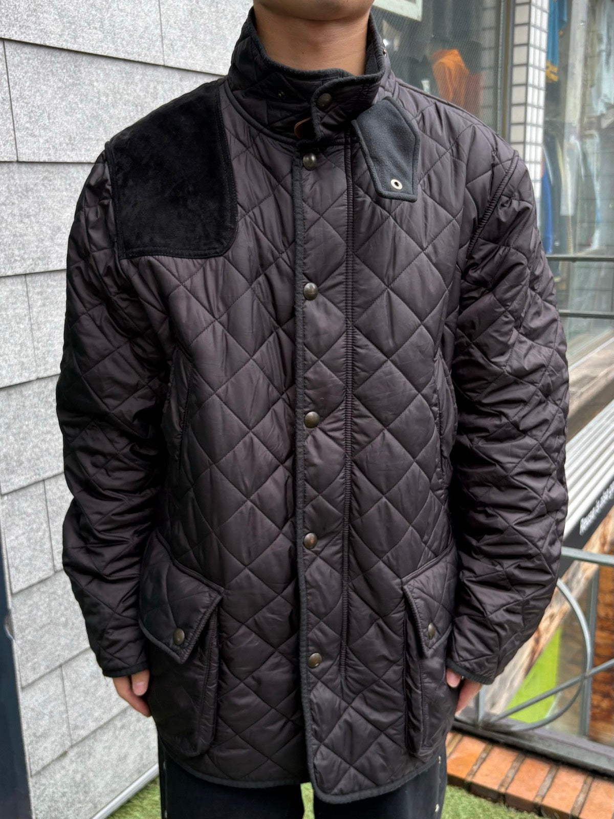 90's「RALPH LAUREN」キルティングジャケット