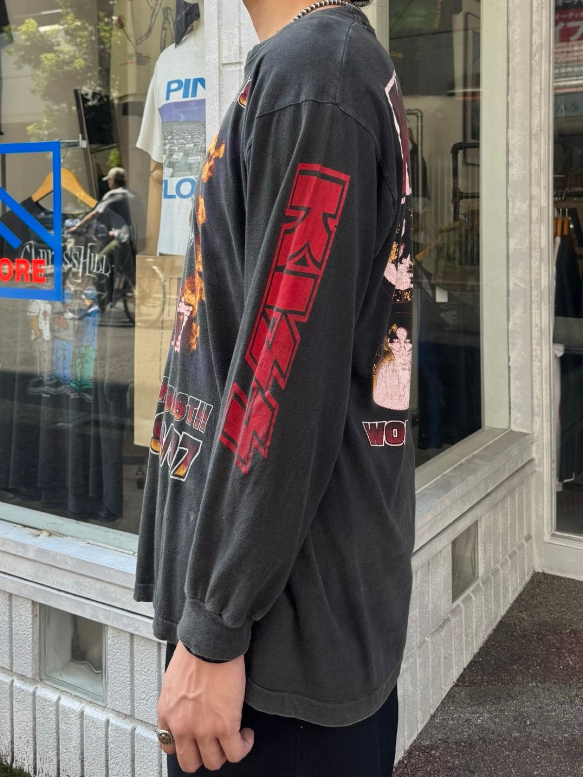 90's KISS「WORLD TOUR 96/97」バンドロングTシャツ×