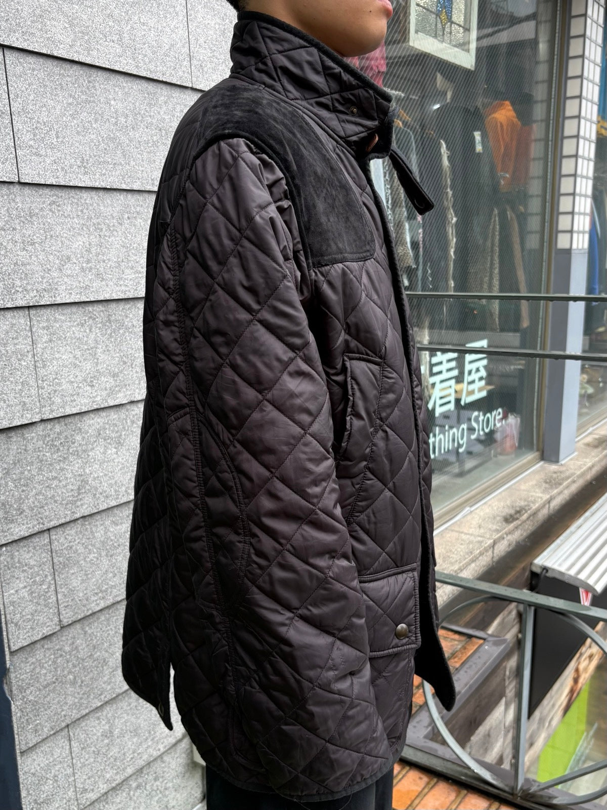 90's「RALPH LAUREN」キルティングジャケット