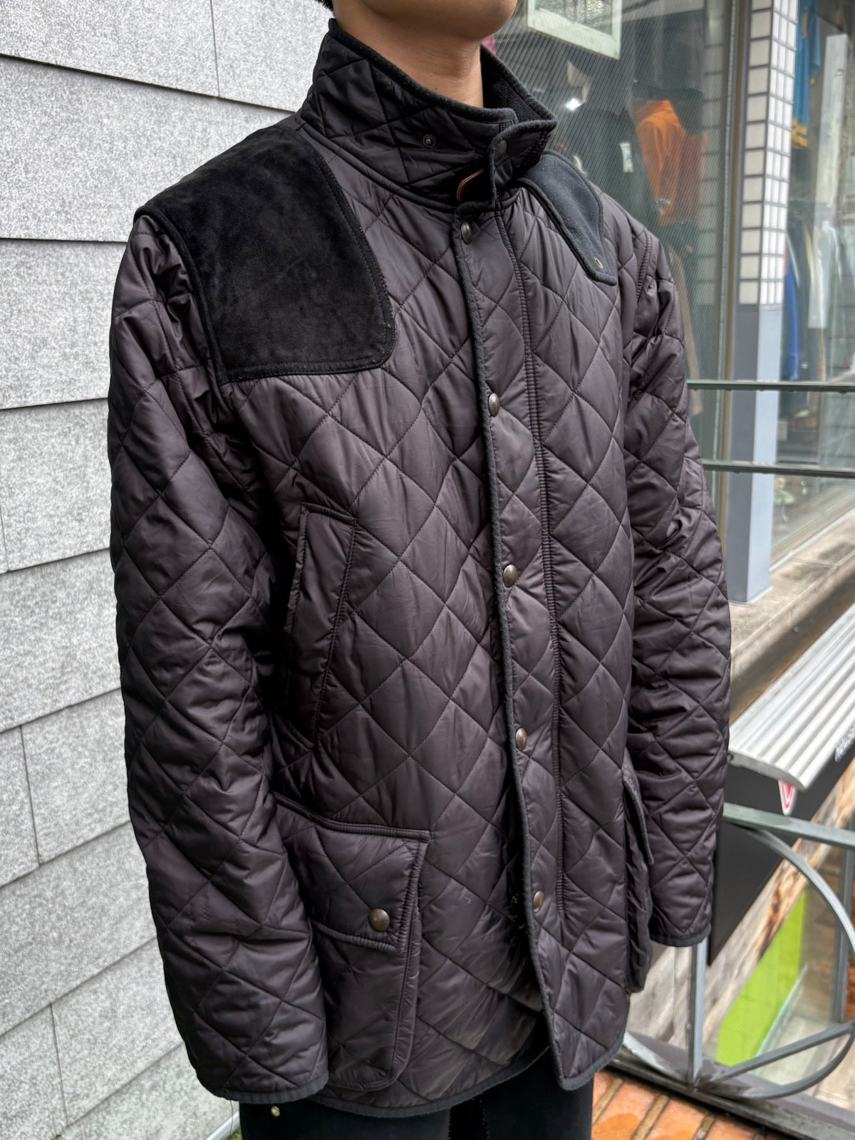 90's「RALPH LAUREN」キルティングジャケット