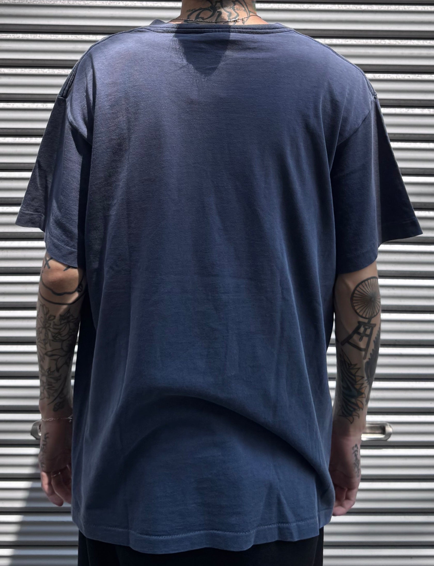 90’s Stussy「Technical Support Team NY・L・T・LA 」USA製 Tシャツ