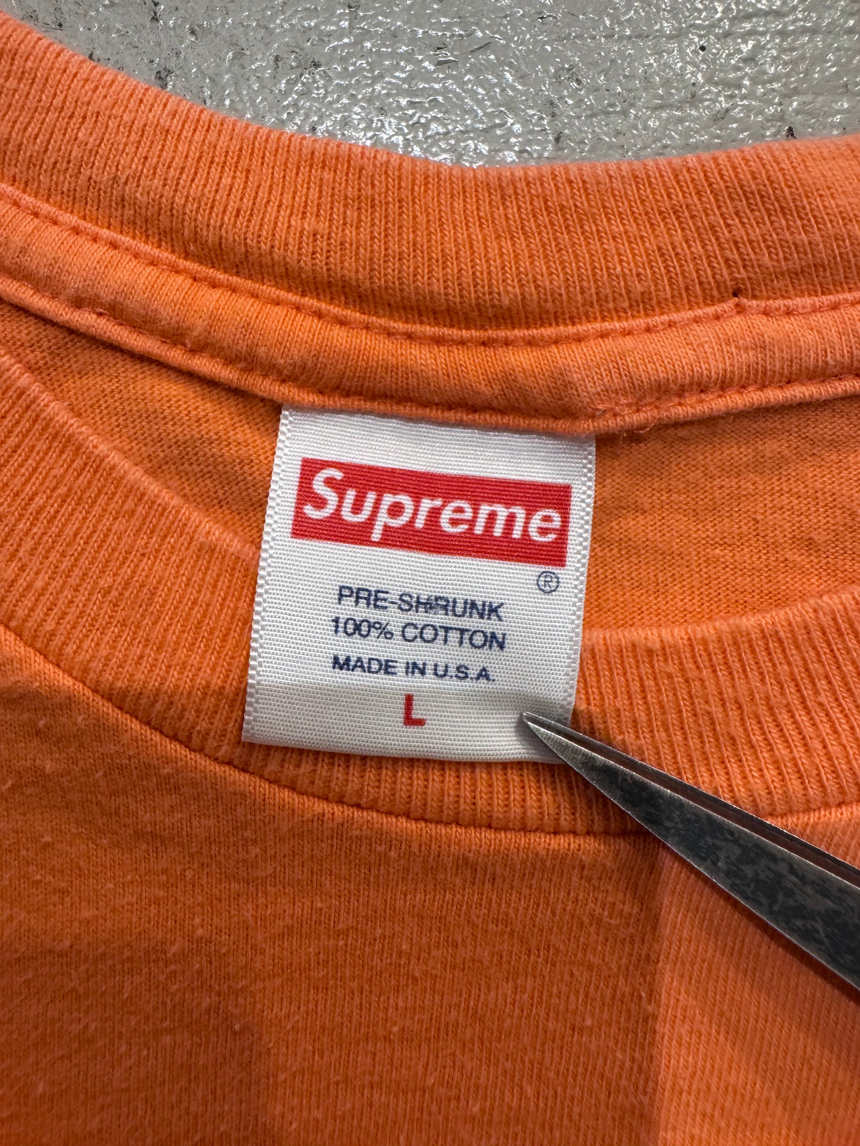 00’s Supreme「KING OF NEW YORK」USA製 Tシャツ
