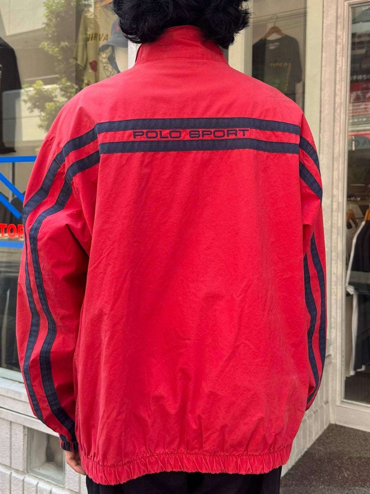 90's POLO SPORT リバーシブルブルゾンジャケット