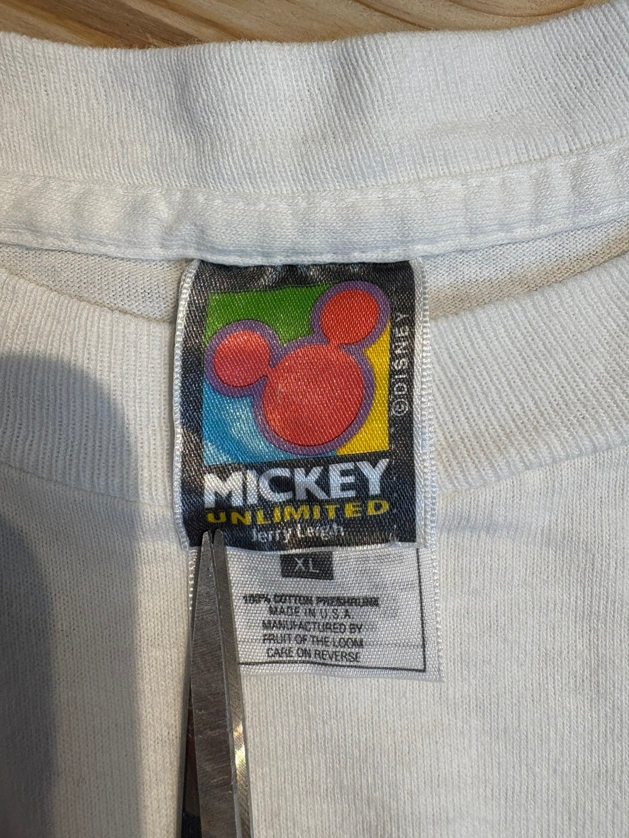 00's DISNEY「Mickey」USA製 キャラクターTシャツ