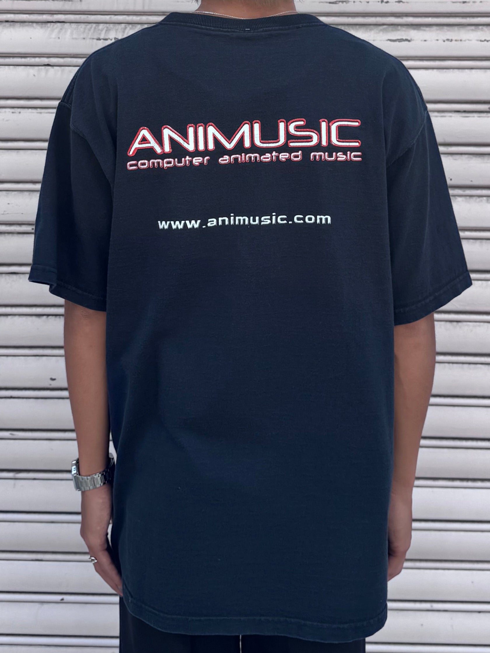00's ANIMUSIC2「computer animated music」Tシャツ