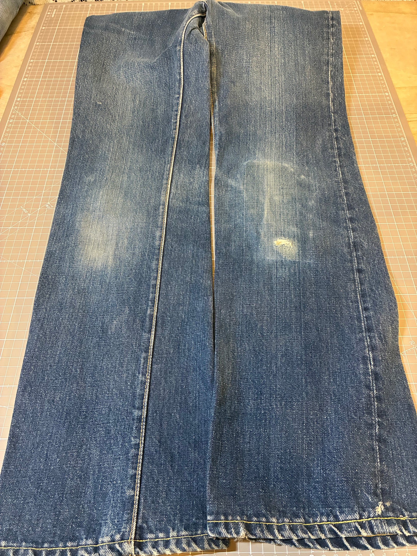 70's Levi’s 717-217 ブーツカット「ビックE」USA製 デニムパンツ