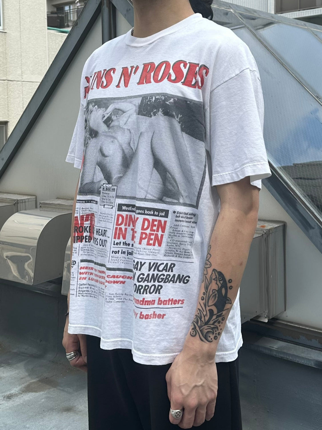 90's GUNS N' ROSES 「LIES」バンドTシャツ