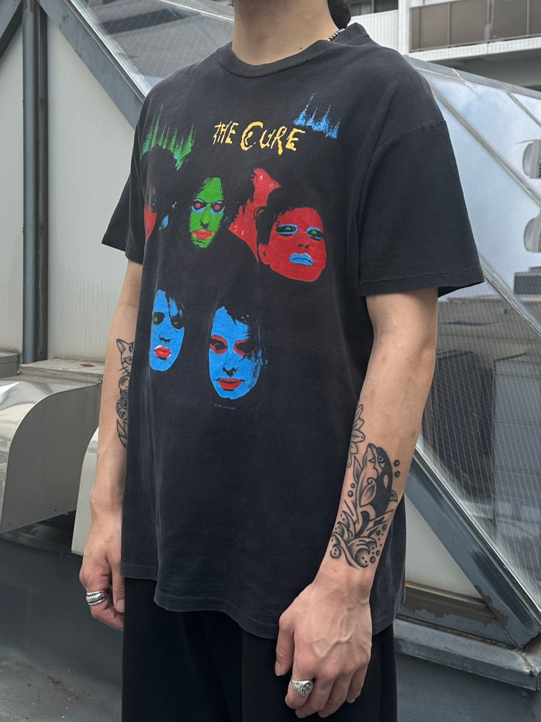 90's  THE CURE 「In Between Day」バンドTシャツ