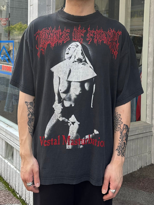 90's CLADLE OF FILTH 「vestal masturbation」バンドTシャツ