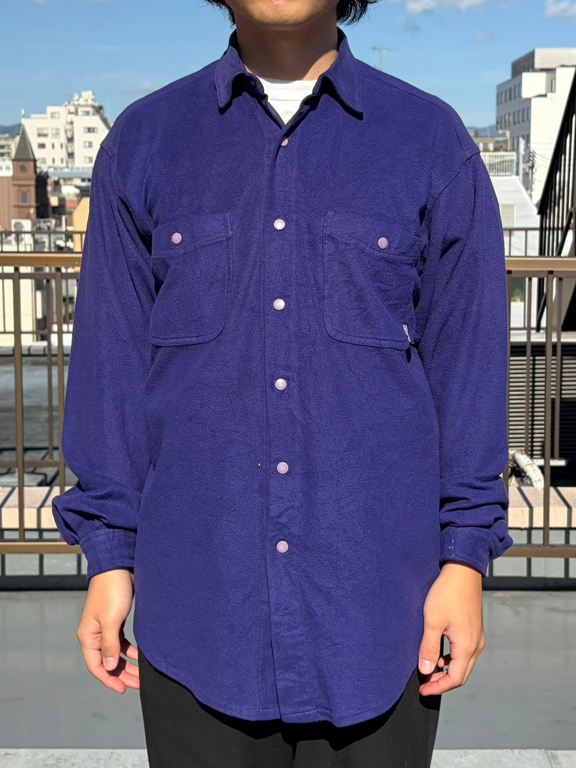 貴重 patagonia フリース長袖シャツ S 90's PATAGONIA フリースシャツ – FUJI STORE