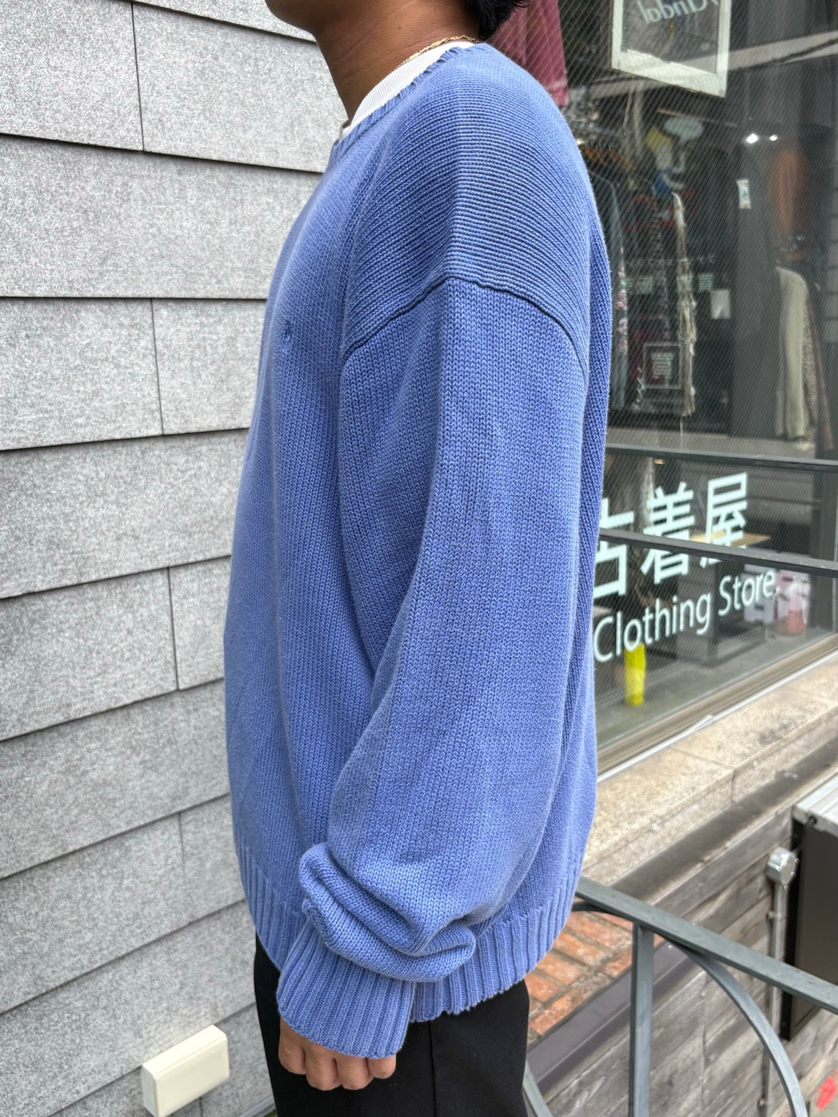 90's「RALPH LAUREN」ワンポイントニット