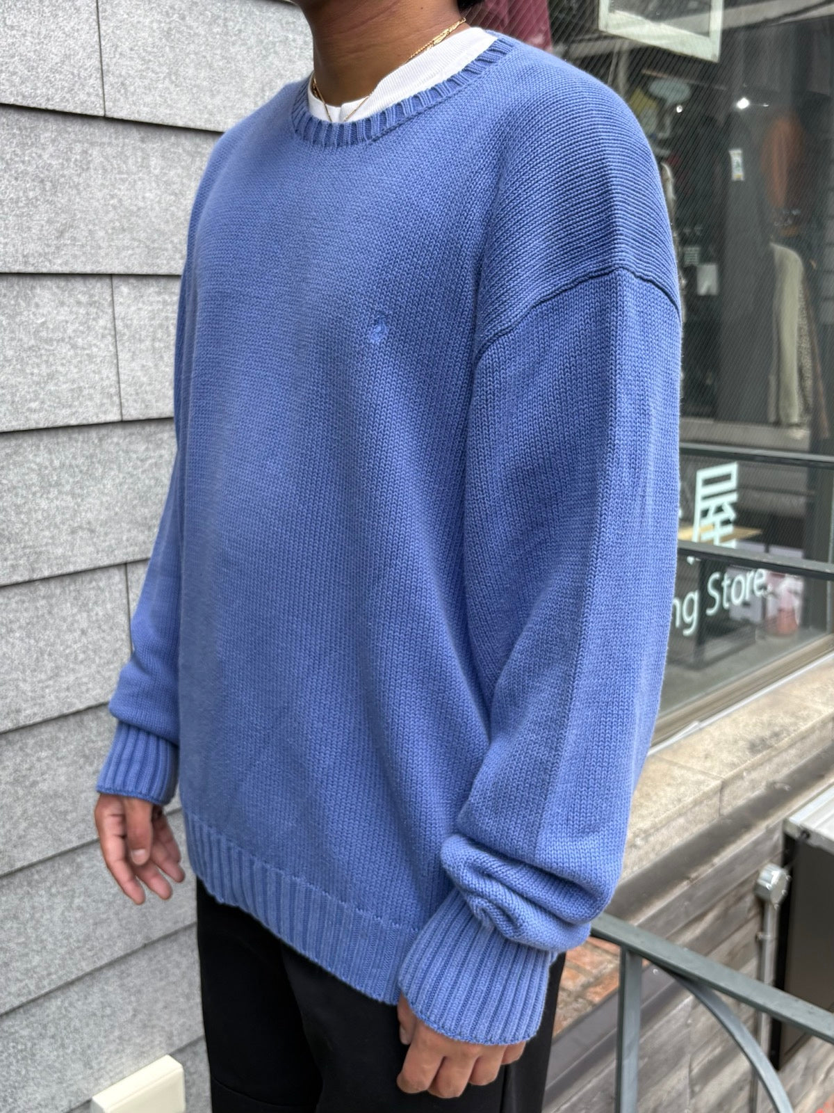 90's「RALPH LAUREN」ワンポイントニット