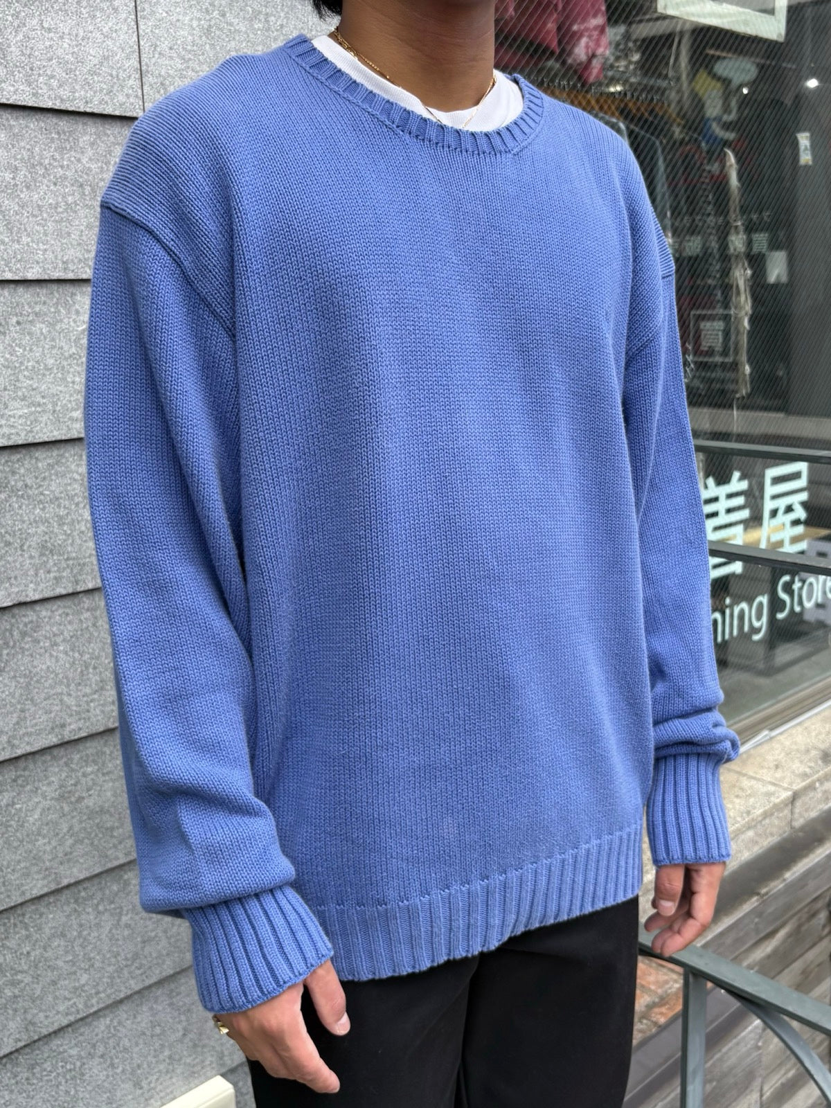 90's「RALPH LAUREN」ワンポイントニット